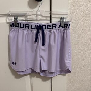 Under Armour Kids Lavender Athletic Shorts
